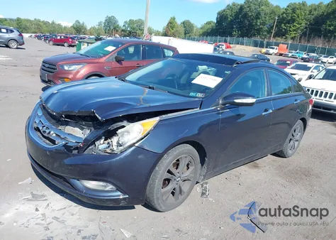 2012 Hyundai Sonata Limited из США, поврежденный, VIN 5NPEC4AC2CH358107